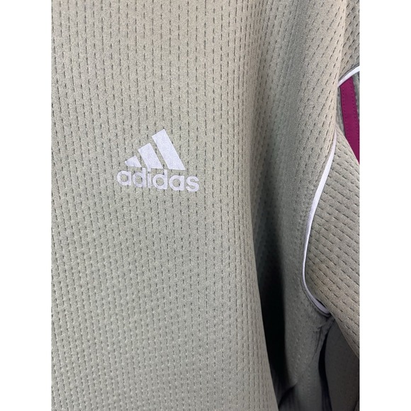 Adidas Intuitive Warmth Sweatshirt Green Large Funnel Neck Pullover Women's - Picture 3 of 5